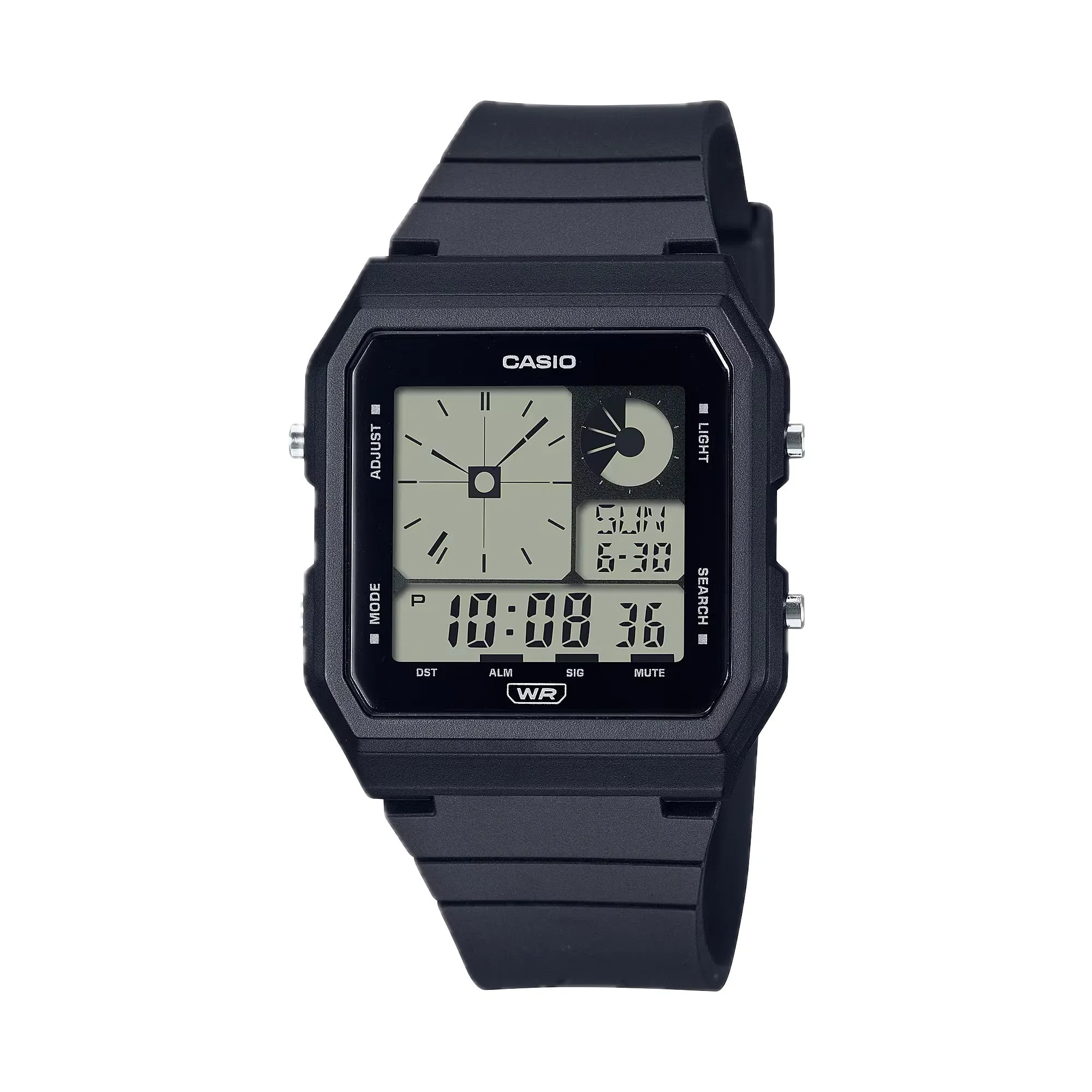 Casio Women's Digital Sport Watch with Black Dial - LF-20W-1ACF
