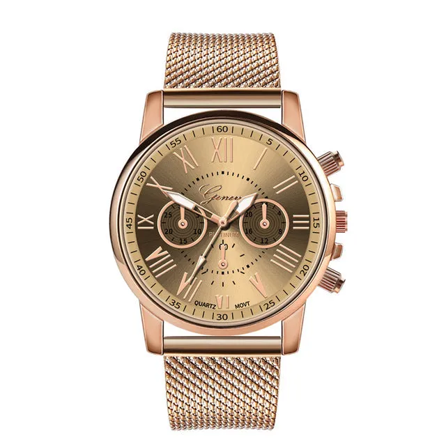 Casual Stainless Steel Watch For Women