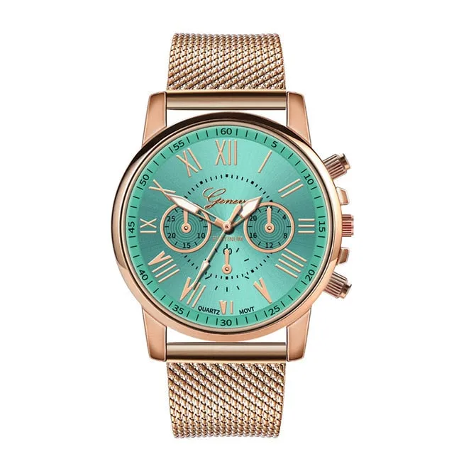 Casual Stainless Steel Watch For Women