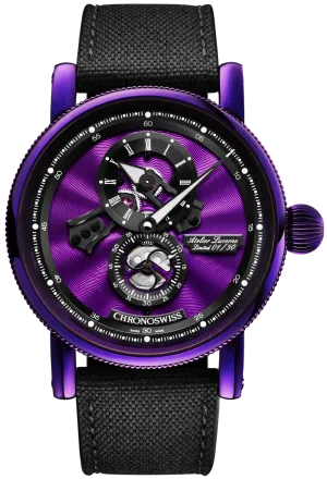 Chronoswiss Watch Flying Regulator Open Gear Purple Haze Limited Edition
