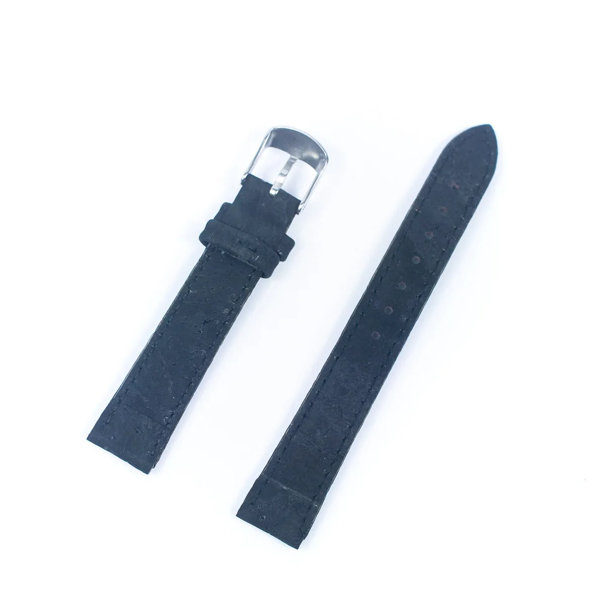 Classic Comfort: Blue Cork Watch Strap