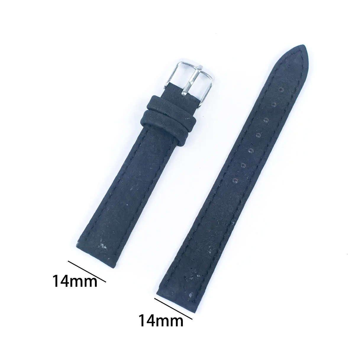 Classic Comfort: Blue Cork Watch Strap