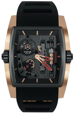 CYR Watch Kambys Black DLC Titanium Rose Gold Limited Edition