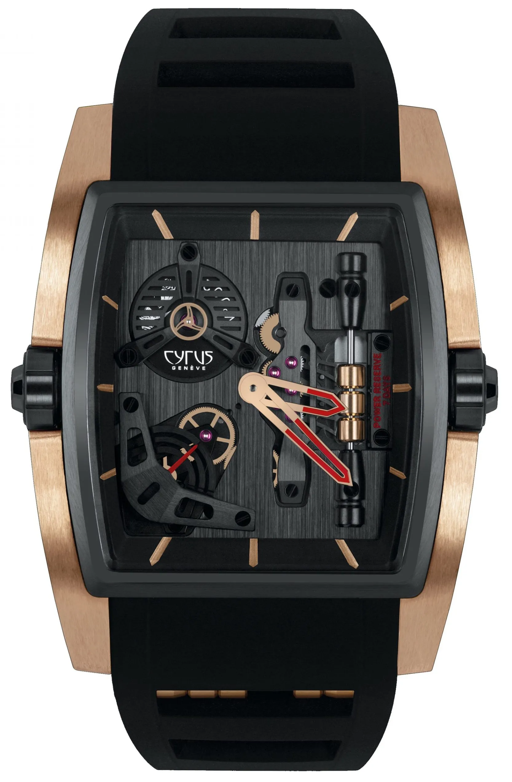 CYR Watch Kambys Black DLC Titanium Rose Gold Limited Edition