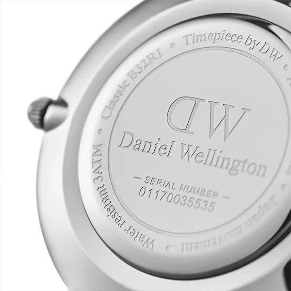 Daniel Wellington Cornwall 32mm Women's Silver Watch DW00100216