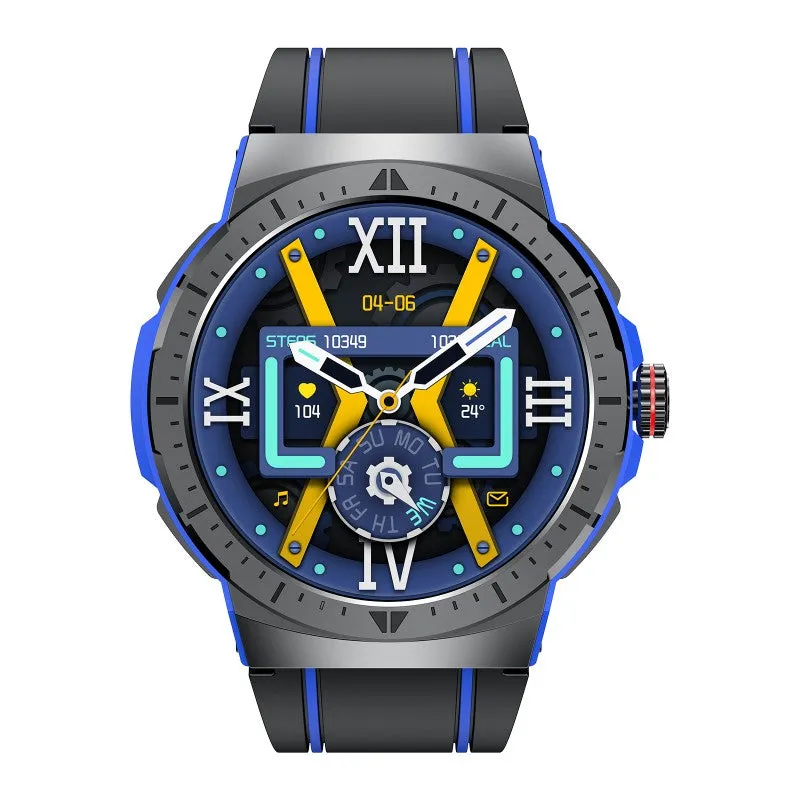 DaTeoy RuggedTrail - 1.43" AMOLED Display, Bluetooth Call, 24/7 Health Monitoring, Multi-Sport Modes, IP68 Waterproof, 7 Days Long Battery Life