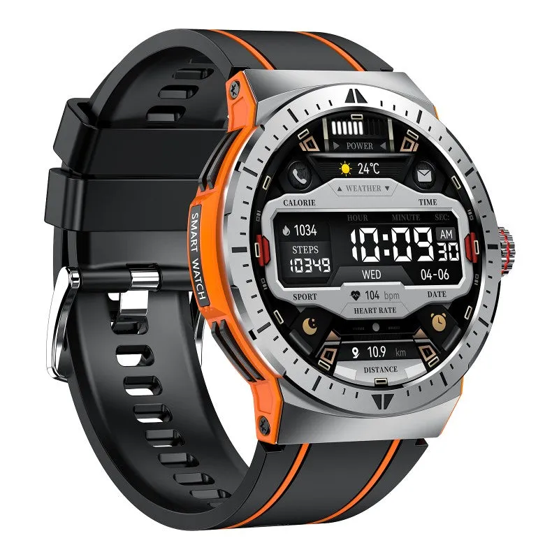 DaTeoy RuggedTrail - 1.43" AMOLED Display, Bluetooth Call, 24/7 Health Monitoring, Multi-Sport Modes, IP68 Waterproof, 7 Days Long Battery Life