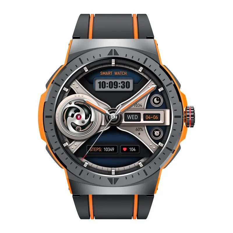 DaTeoy RuggedTrail - 1.43" AMOLED Display, Bluetooth Call, 24/7 Health Monitoring, Multi-Sport Modes, IP68 Waterproof, 7 Days Long Battery Life