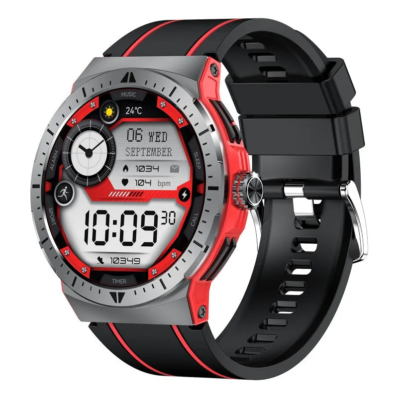 DaTeoy RuggedTrail - 1.43" AMOLED Display, Bluetooth Call, 24/7 Health Monitoring, Multi-Sport Modes, IP68 Waterproof, 7 Days Long Battery Life