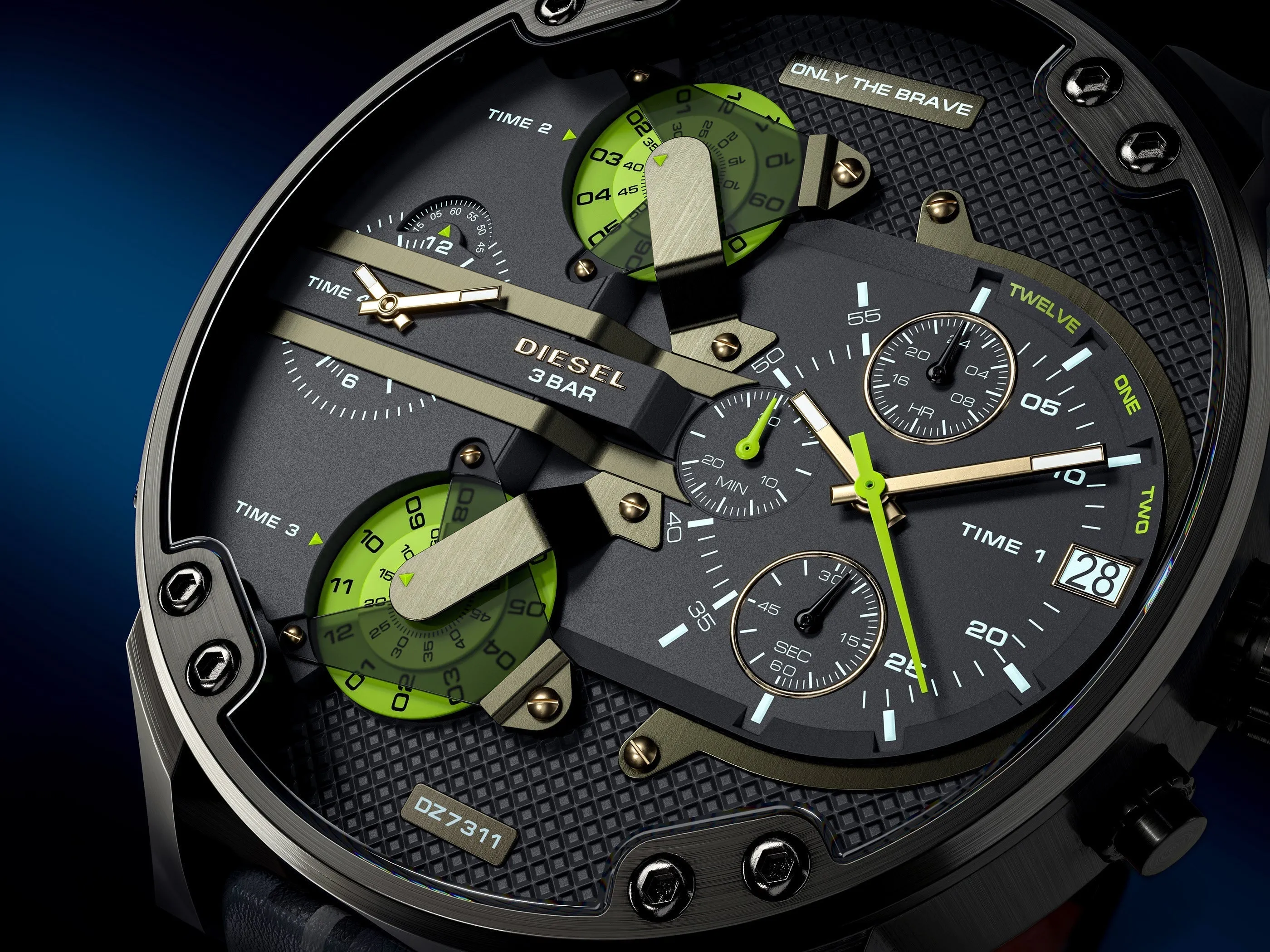 Diesel Big Daddy Camouflage Strap Men's Watch DZ7311 (Defect)