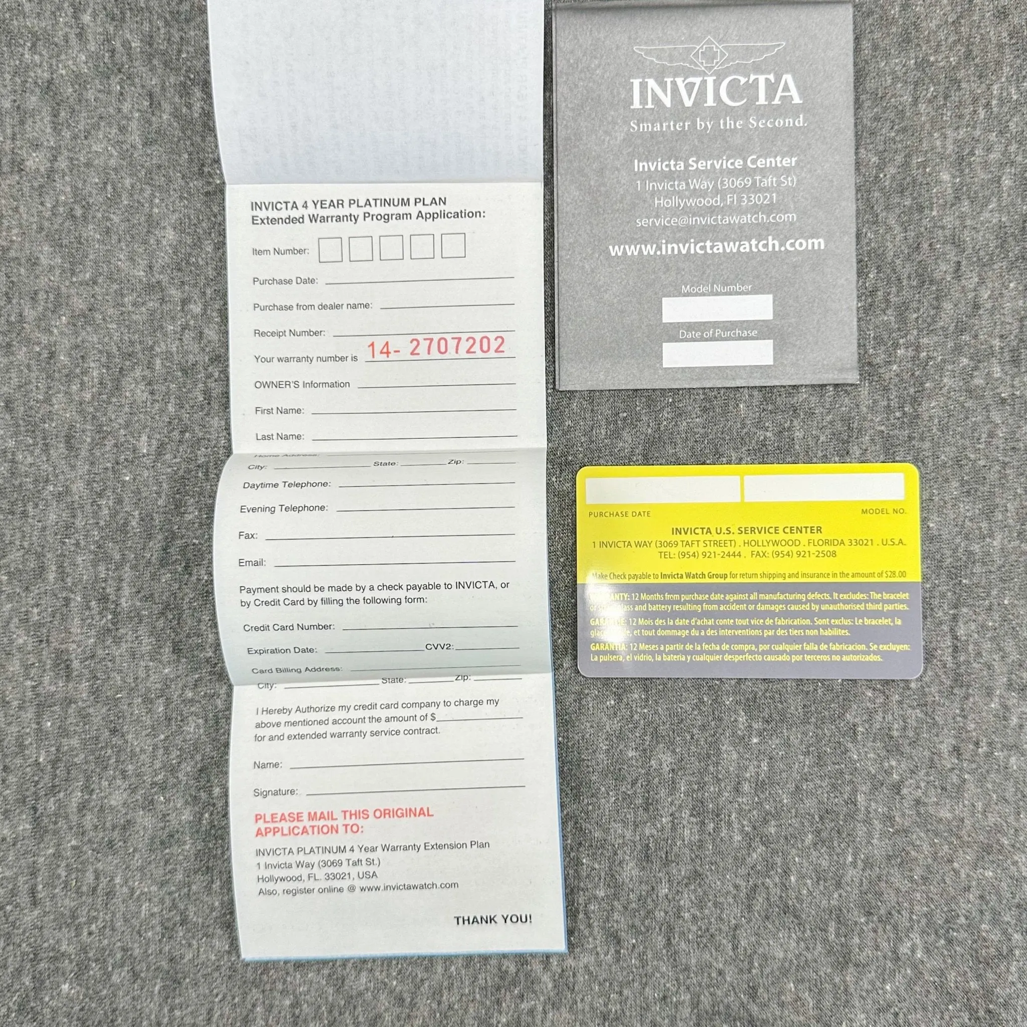 Estate Invicta Single Slot Impact Resistant Case (No Watch)