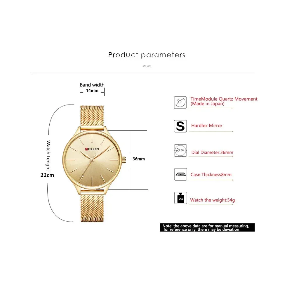 Fashion Simple Style Quartz Wristwatch for Women