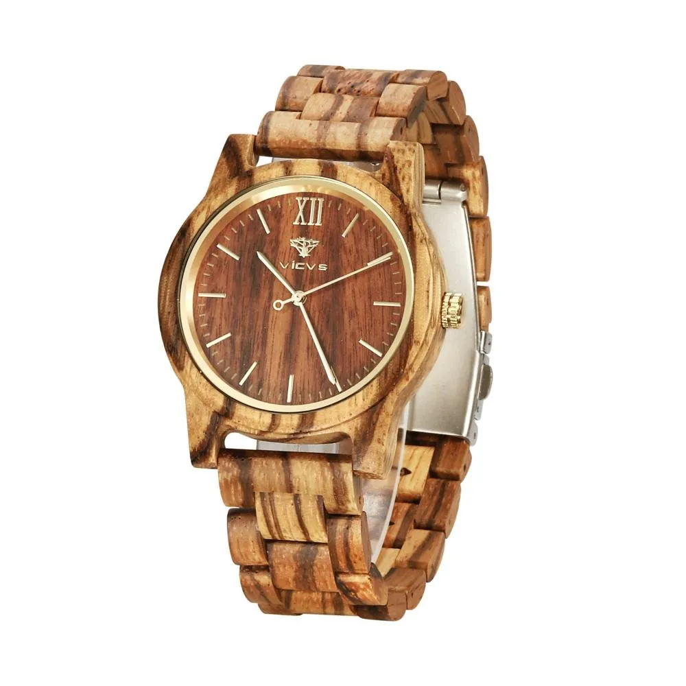 Fashionable Unisex Wooden Watch