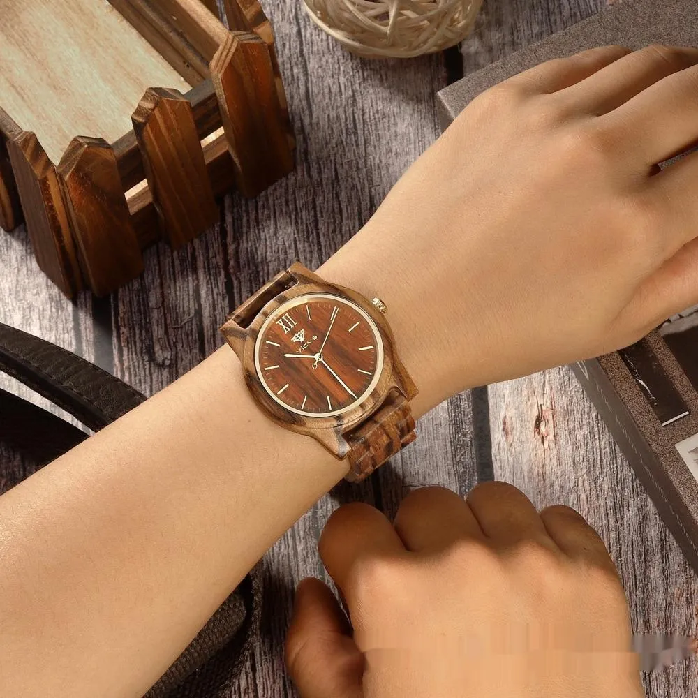 Fashionable Unisex Wooden Watch