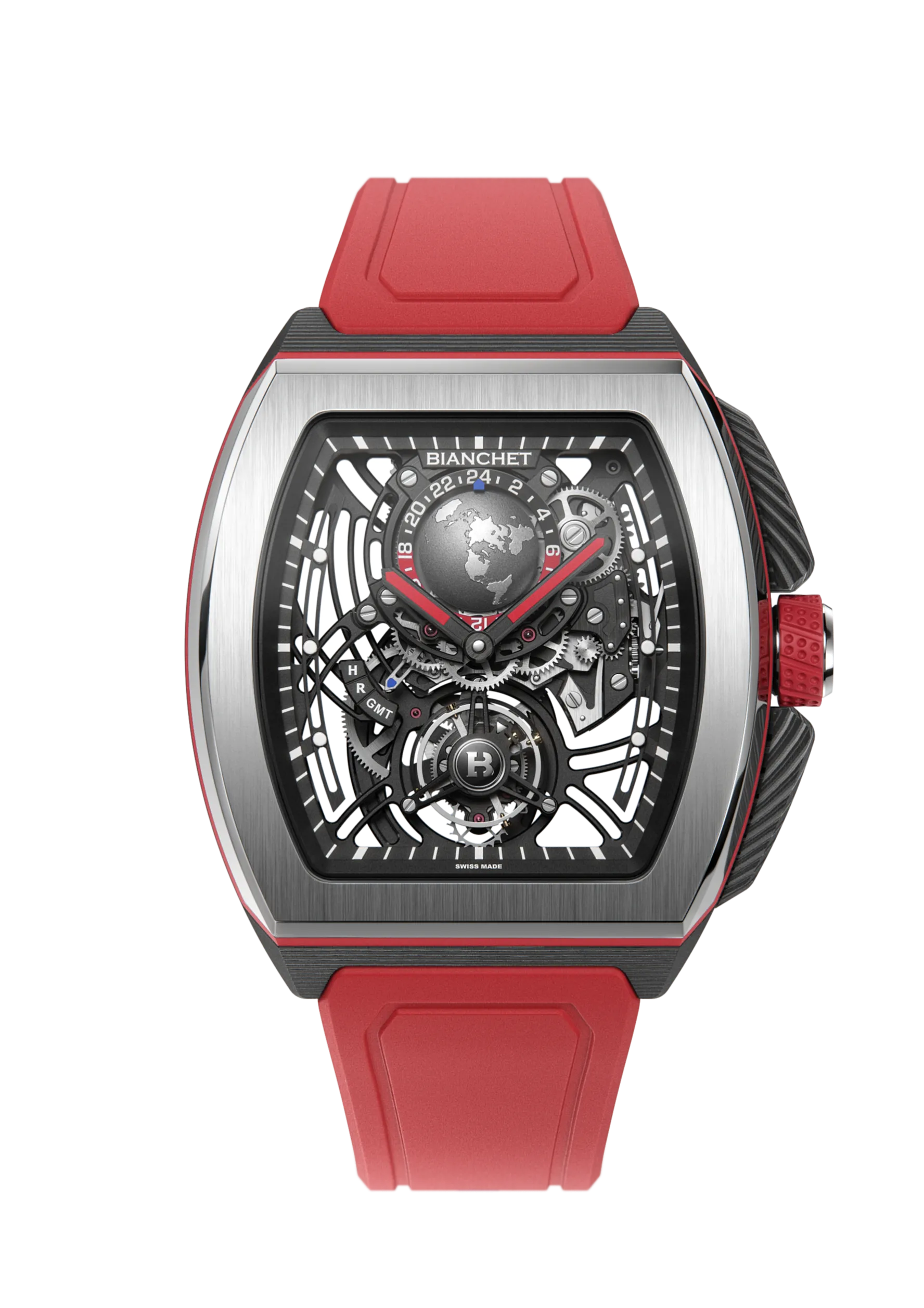 Flying Tourbillon Sport GMT B 1.618 Hybrid Red