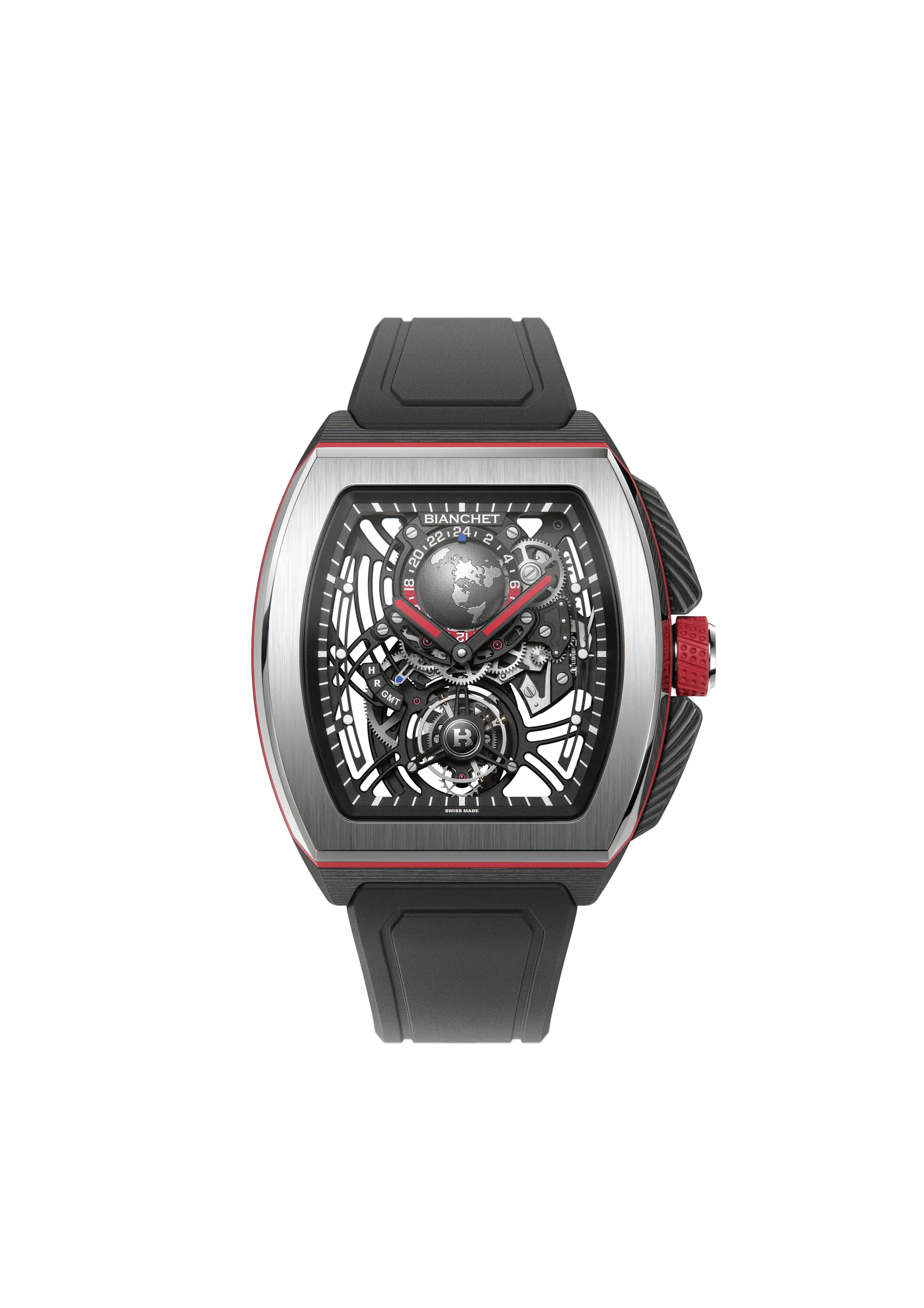 Flying Tourbillon Sport GMT B 1.618 Hybrid Red