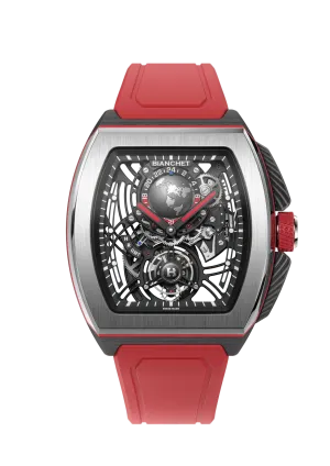 Flying Tourbillon Sport GMT B 1.618 Hybrid Red