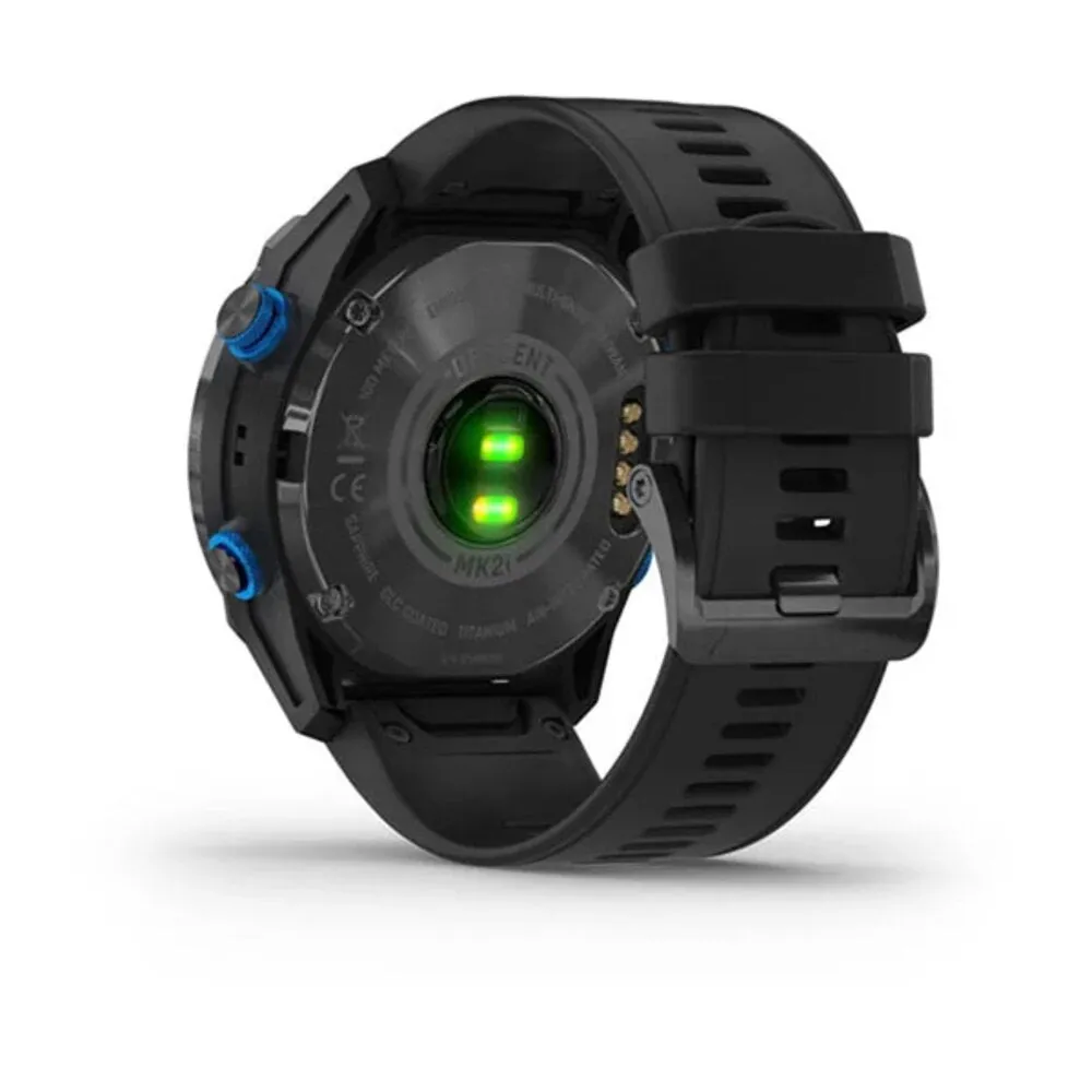 Garmin Descent Mk2i Black Band Titanium Carbon Gray DLC Watch - 010-02132-01