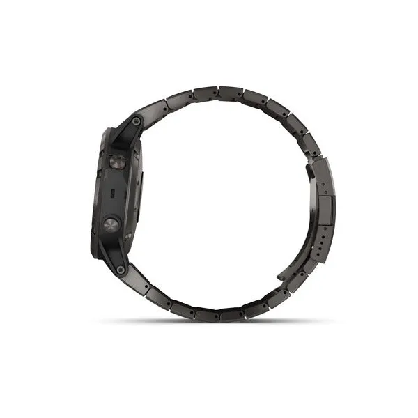 Garmin Fenix 5 Plus Sapphire Multisport GPS Smartwatch - Carbon Grey