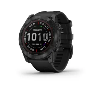 Garmin Fenix 7X Sapphire Solar Edition watch with GPS