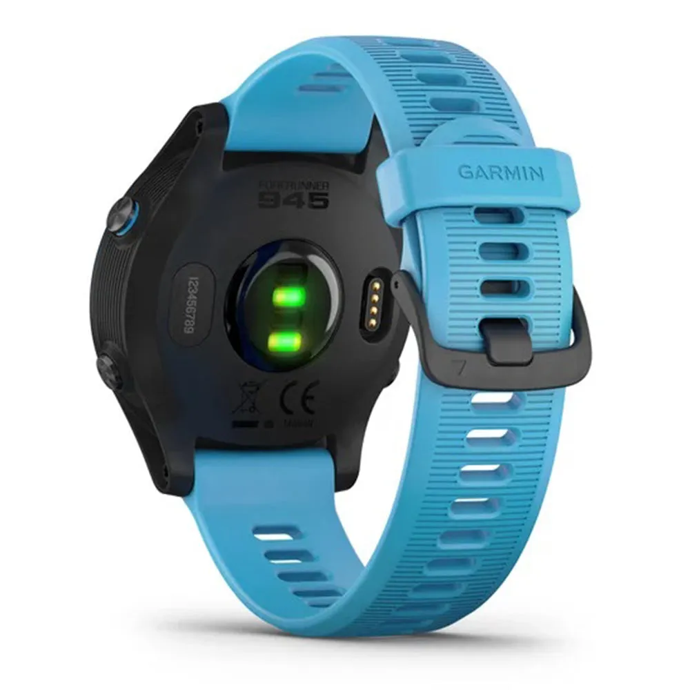 Garmin Forerunner 945 Blue Silicone Band Black Dial Smartwatch - 010-02063-10