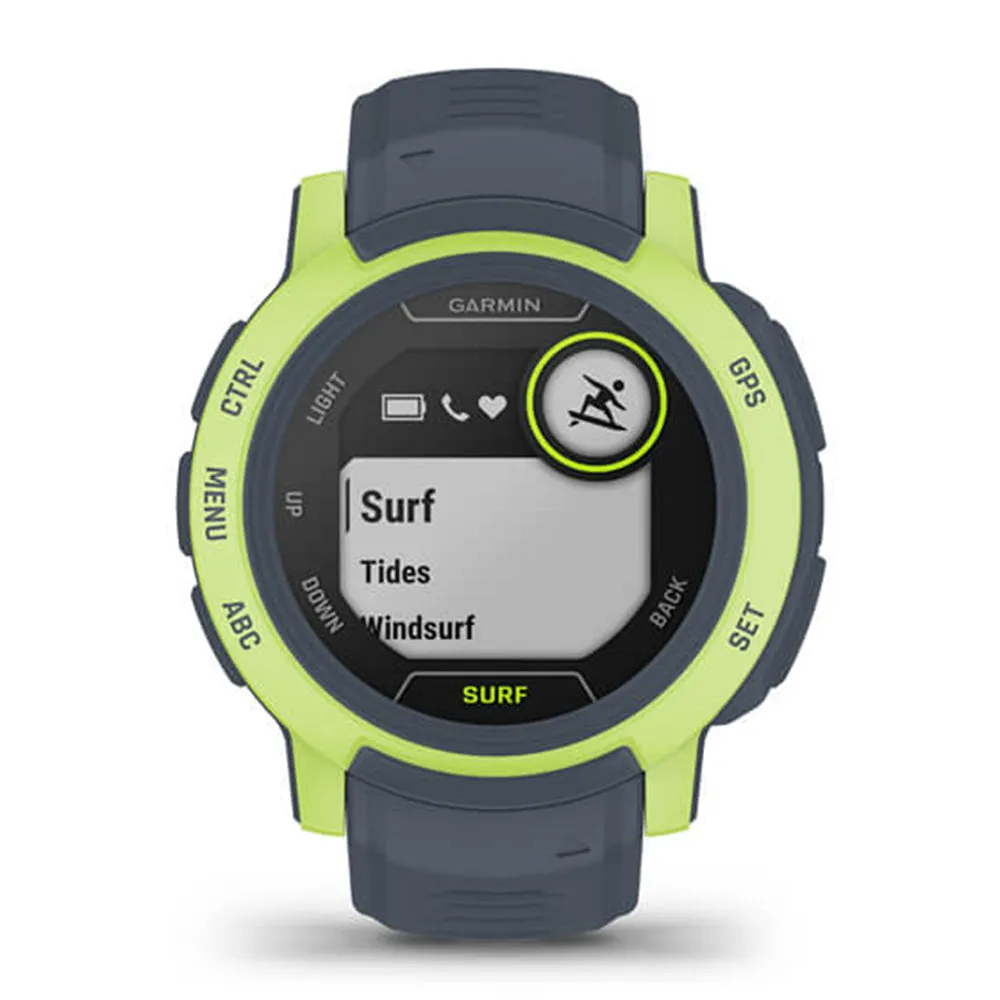 Garmin Instinct 2 - Surf Edition Mavericks Health Monitoring GPS Smartwatch- 010-02626-12