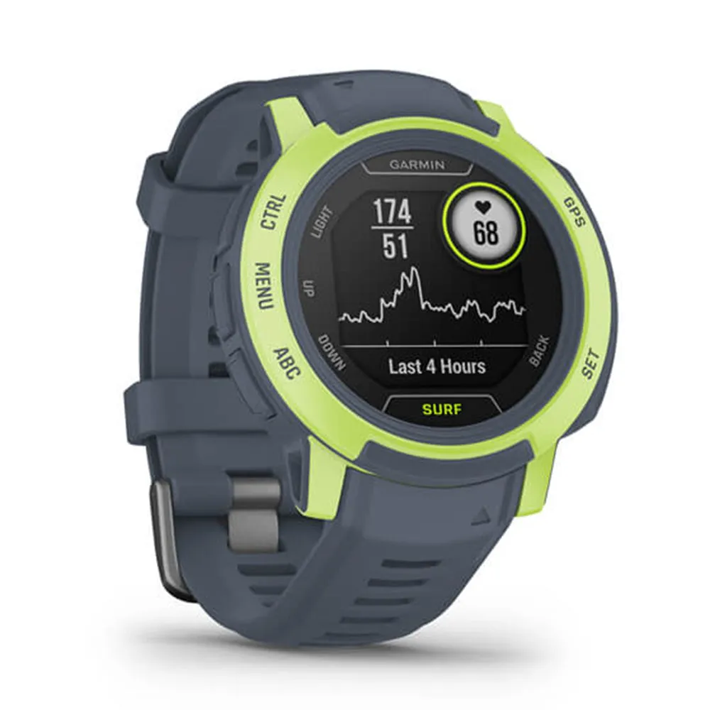 Garmin Instinct 2 - Surf Edition Mavericks Health Monitoring GPS Smartwatch- 010-02626-12