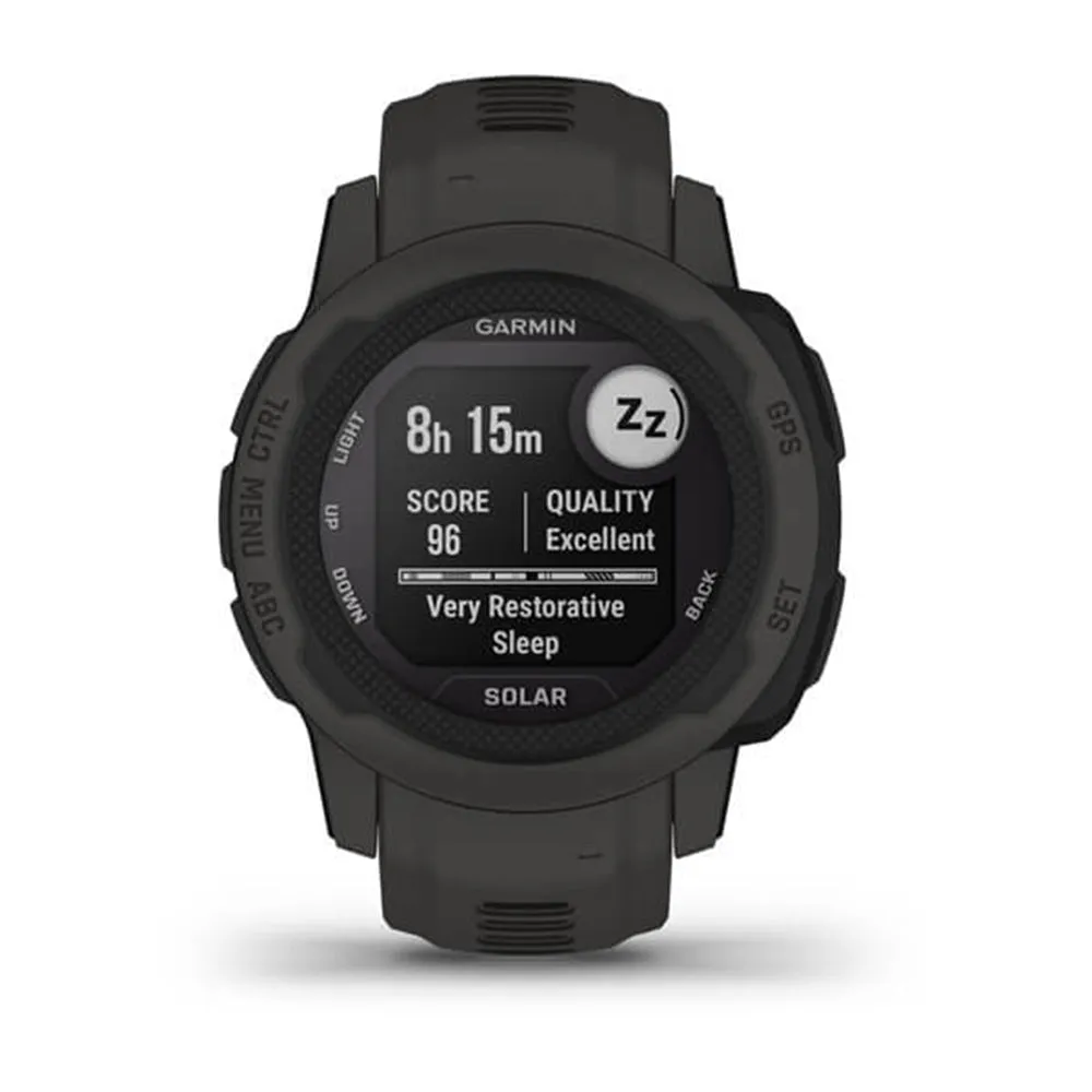 Garmin Instinct 2S - Standard Edition Graphite Smaller-Sized Multi-GNSS Support Watch - 010-02563-10