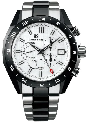 Grand Seiko Watch Sport Spring Drive Black Ceramic GMT