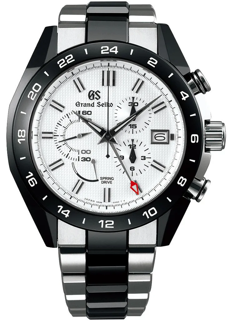 Grand Seiko Watch Sport Spring Drive Black Ceramic GMT