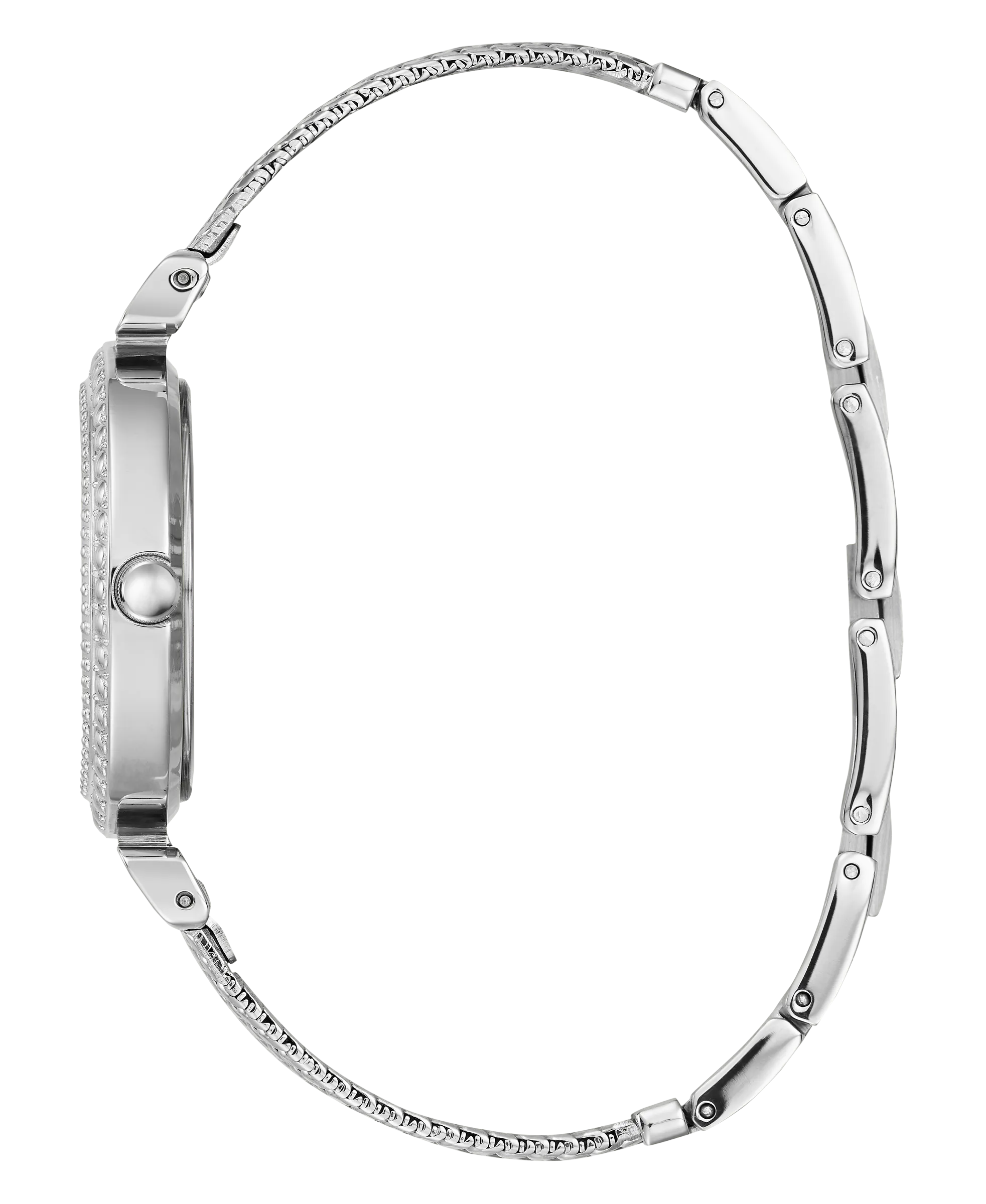 Guess Ladies Silver Analog Watch - W1152L1