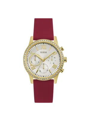 Guess White Dial Women Analog Watch - U1135L6M