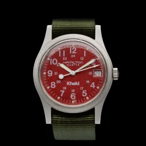 Hamilton - 1999 Khaki Field 'Red Dial'