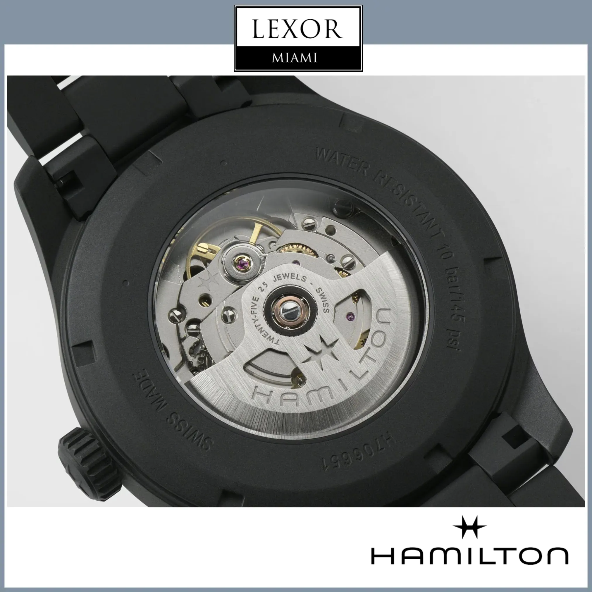 Hamilton Khaki Field Titanium Auto Watch H70665130