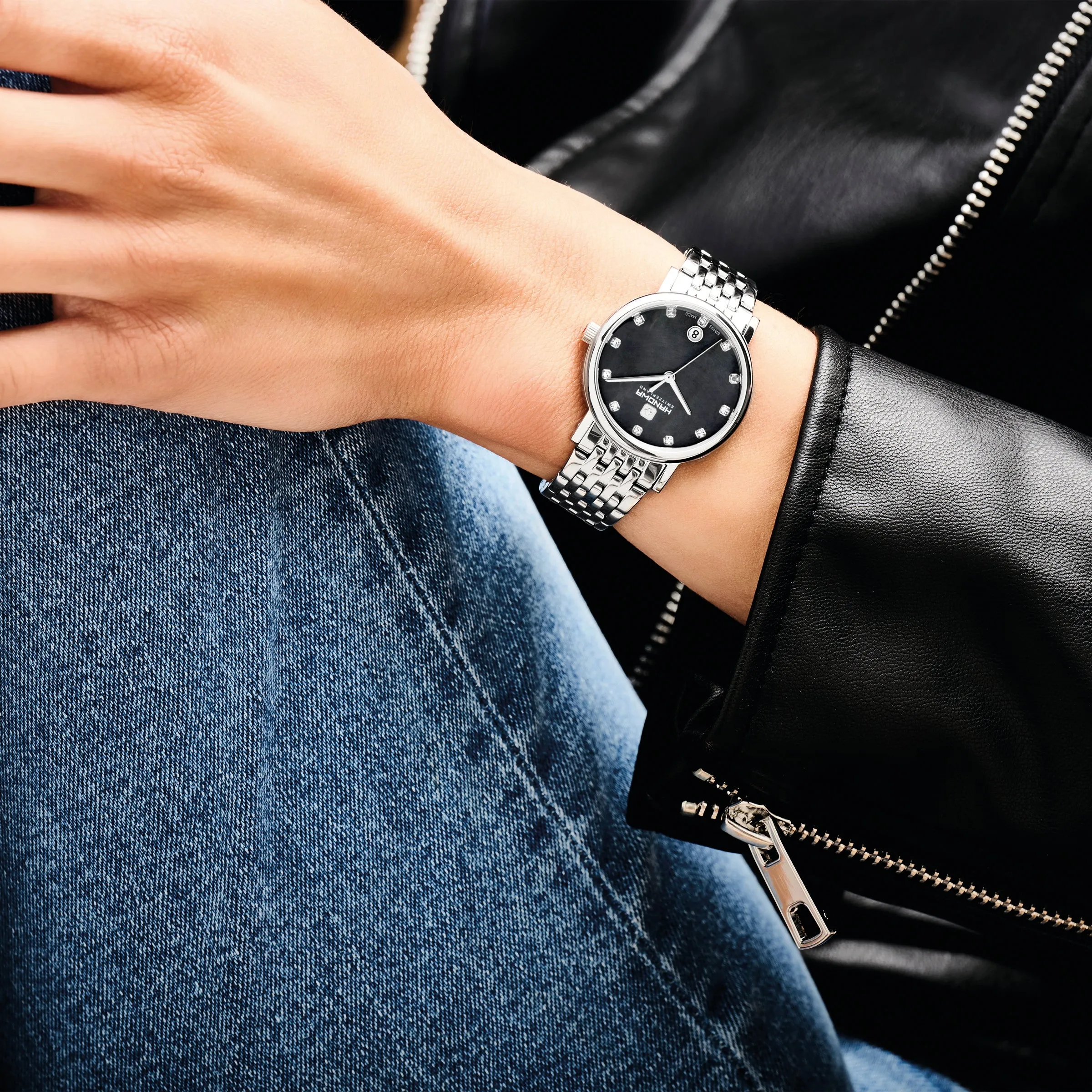 HANOWA HAWLH0001201 WOMEN'S STAINLESS STEEL WRIST WATCH
