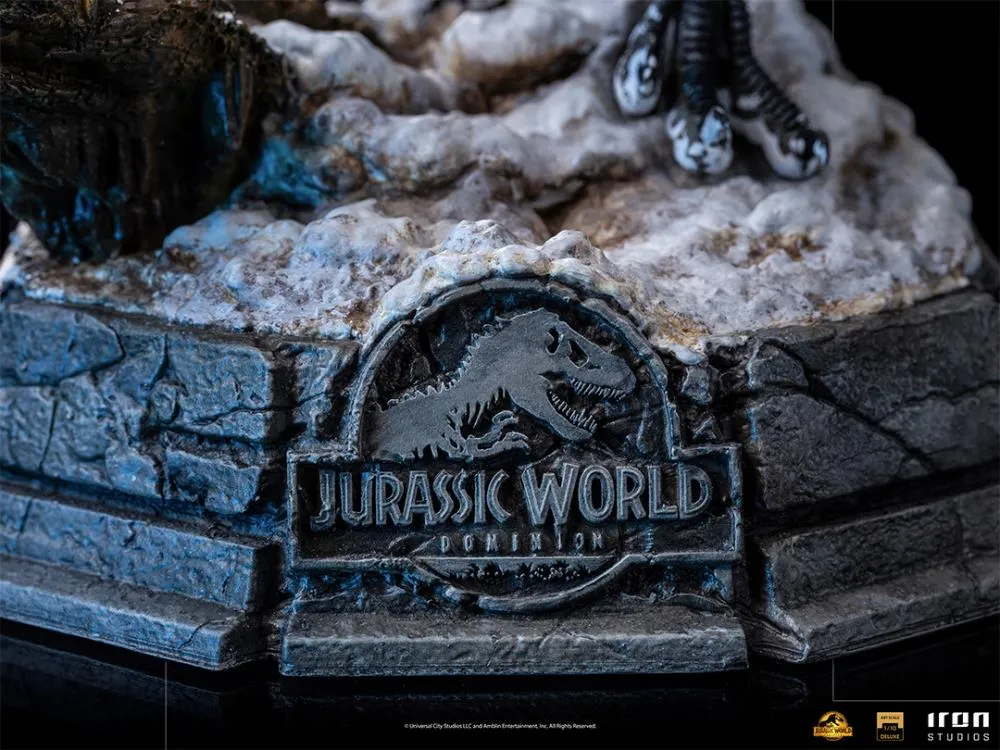 IRON STUDIO - Jurassic World Domination Blue   Beta 1:10 DeLuxe Statue