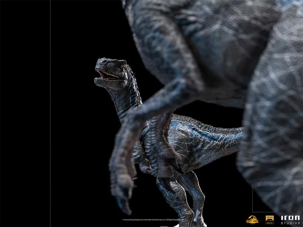 IRON STUDIO - Jurassic World Domination Blue   Beta 1:10 DeLuxe Statue