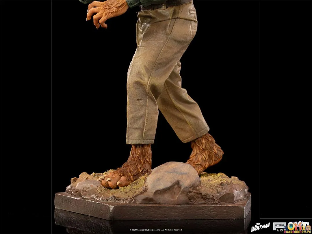 Iron Studios Universal Monsters 1/10 The Wolf Man Art Scale