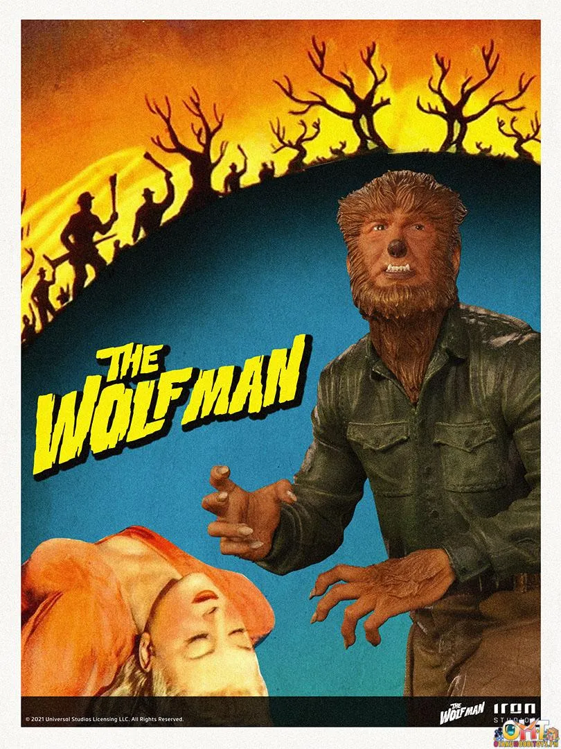 Iron Studios Universal Monsters 1/10 The Wolf Man Art Scale
