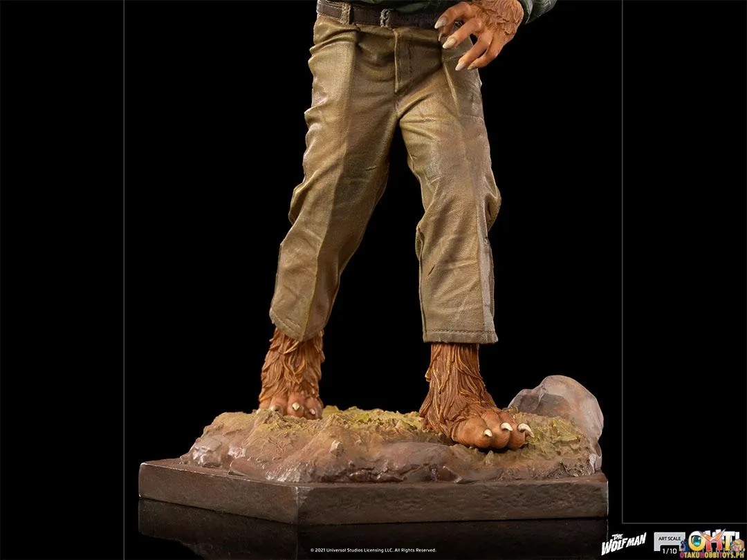Iron Studios Universal Monsters 1/10 The Wolf Man Art Scale