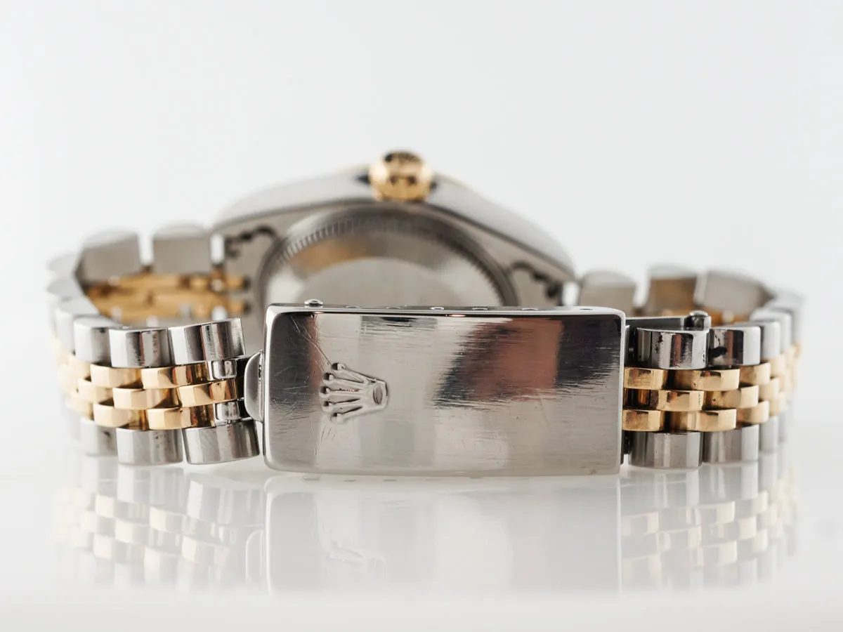 Ladies Rolex Datejust in 18k Yellow Gold & Stainless Steel