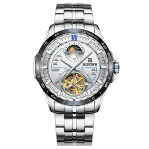Luxury Brand Tourbillon Automatic Sapphire Watches For Men