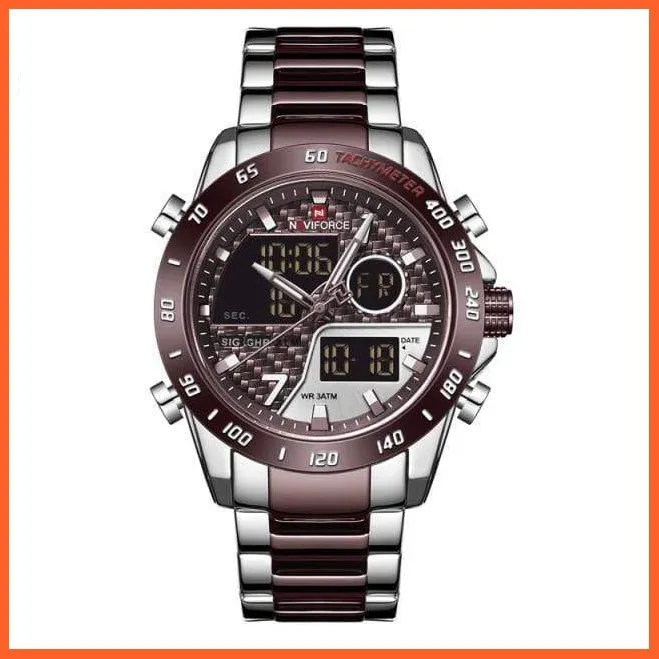 Men Digital Watch Led Sport Military Mens Quartz Wristwatch Male Luminous Waterproof Wristwatches