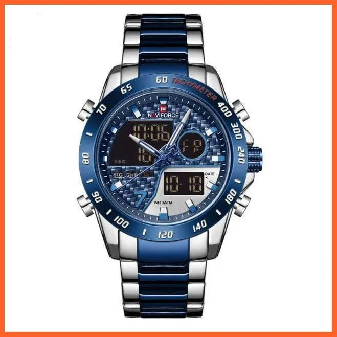 Men Digital Watch Led Sport Military Mens Quartz Wristwatch Male Luminous Waterproof Wristwatches