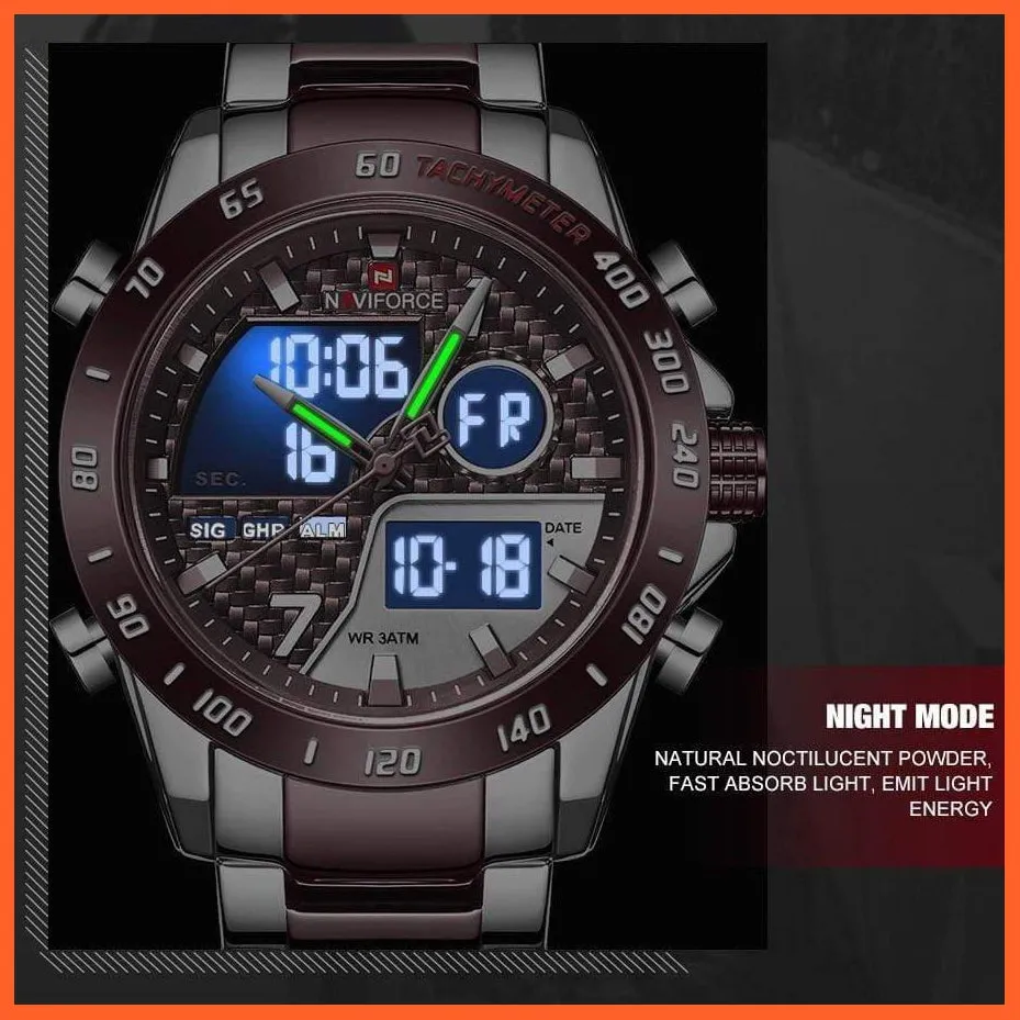 Men Digital Watch Led Sport Military Mens Quartz Wristwatch Male Luminous Waterproof Wristwatches