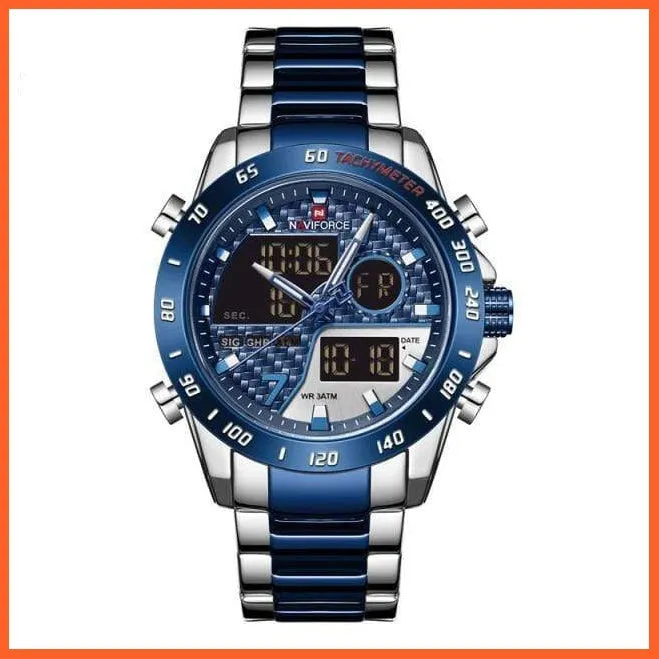 Men Digital Watch Led Sport Military Mens Quartz Wristwatch Male Luminous Waterproof Wristwatches