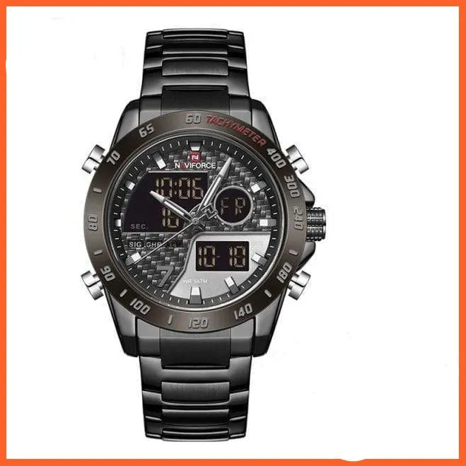 Men Digital Watch Led Sport Military Mens Quartz Wristwatch Male Luminous Waterproof Wristwatches
