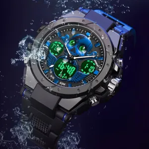 Men's Mechanical Outdoor Sports Watch Men's Watches Multi Function Military Waterproof Alarm Watches