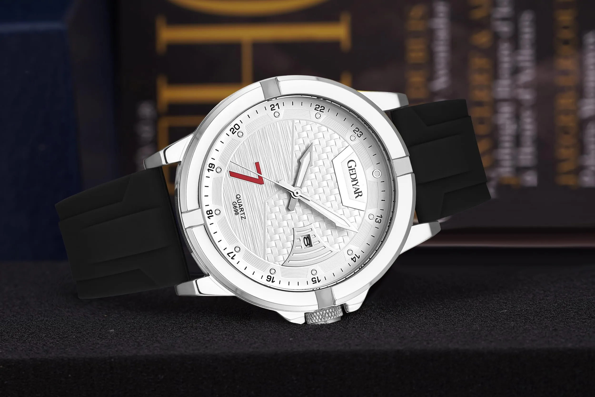 Men's Waterproof Quartz Military Sports Watch