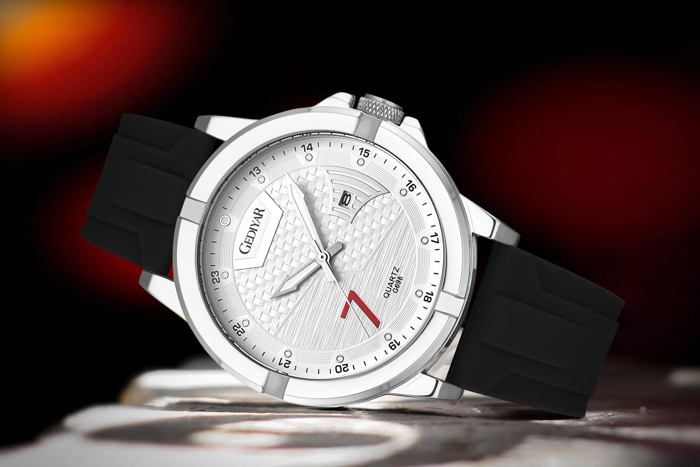 Men's Waterproof Quartz Military Sports Watch